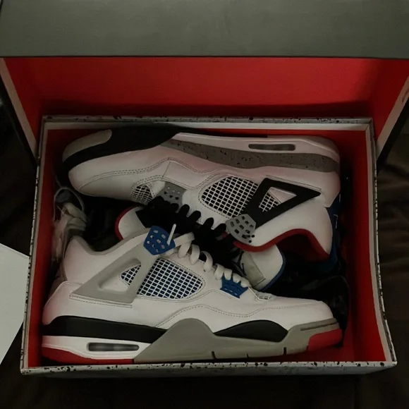 Jordan 4 “what the 4” size 12 worn 1 s-l400.jpg main image 2